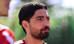 Emre Sarıkaya antrenmanda