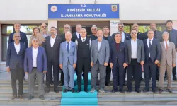 Eskişehir Dost Dernekleri Federasyonu'ndan, İl Jandarma Komutanı Veysel Ergün’e ziyaret
