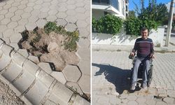 Eskişehir’de engelli vatandaşların kaldırım mağduriyeti: 1,5 aydır onarılmadı