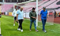 Eskişehir’de Fethi Heper Stadyumu’nda kapsamlı bakım çalışması