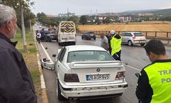 Eskişehir'de sağanak sonrası 7 otomobil birbirine girdi: 1 yaralı
