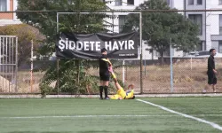 Eskişehir'deki maçta iç ısıtan görüntü