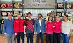 Eskişehir'in milli gururu Beren Su Ulus Avrupa ikincisi oldu