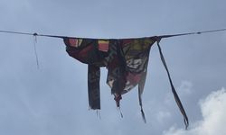 Eskişehirspor bayrağının yırtık hali tepki çekti!