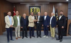 Eskişehirspor heyeti Eskişehir Ticaret Borsası'nda