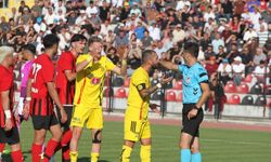 Eskişehirspor'un golü hakemin faul kararıyla iptal edildi