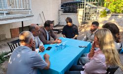 İbrahim Arslan ve Talat Yalaz'dan Elif Mavi’nin ailesine taziye ziyareti