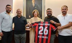 Mihalıççık Spor Kulübü'nden Başkan Ünlüce'ye ziyaret