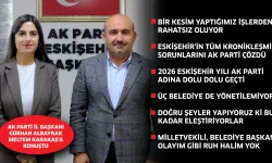"Eskişehir'in tüm kronikleşmiş sorunlarını çözen AK Parti'dir"