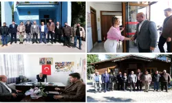 AK Parti İl Başkanı Gürhan Albayrak'tan mahalle muhtarlarına ziyaret
