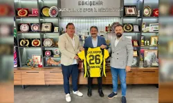Çağlarspor’dan, Eskişehir Gençlik ve Spor İl Müdürü Hasan Kalın’a ziyaret