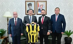 Çağlarspor'dan Vali Yılmaz'a ziyaret