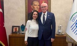 Cevahir Çalıkuşu'ndan Kazım Kurt'a ziyaret