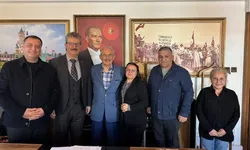 CHP Eskişehir Tepebaşı yönetiminden Yılmaz Büyükerşen’e ziyaret