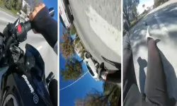 Eskişehir Çevre Yolu'nda motosiklet kazası: Kontrolü kaybedip savruldu