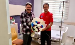 Eskişehir Gençlik ve Spor İl Müdürü Kalın'dan dünya şampiyonuna “geçmiş olsun” ziyareti