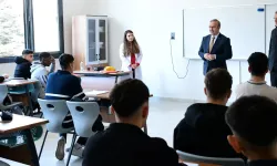 Eskişehir İl Milli Eğitim Müdürü liselilerle bir araya geldi
