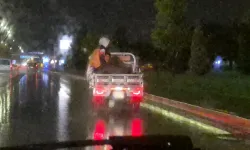 Eskişehir trafiğinde pes dedirten görüntü!