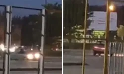 Eskişehir’de stadyum otoparkında şaşırtan hareket!