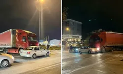 Eskişehir'de TIR ve otomobil birbirine girdi