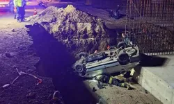 Eskişehir’de yol çalışması ölümle sonuçlandı: Otomobil çukura düştü