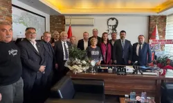 Eskişehir’deki sivil toplum kuruluşlarından İlçe Emniyet Müdürü Sivri’ye ziyaret