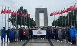Eskişehir'den Çanakkale'ye anlamlı yolculuk! 8 ilden 146 öğrenci katıldı