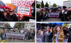 Halk Tv'ye atanan kayyum Eskişehir'de protesto edildi