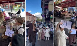 Minik öğrenciler Cumhuriyet coşkusunu Odunpazarı’na taşıdı
