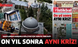 On yıl sonra aynı kriz