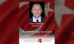 Vali Yılmaz’dan şehit polis Ahmet Türkoğlu için taziye mesajı