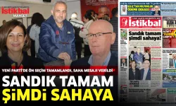 Sandık tamam şimdi sahaya!
