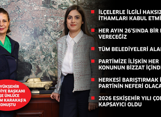 Eskişehir Büyükşehir Belediye Başkanı Ayşe Ünlüce