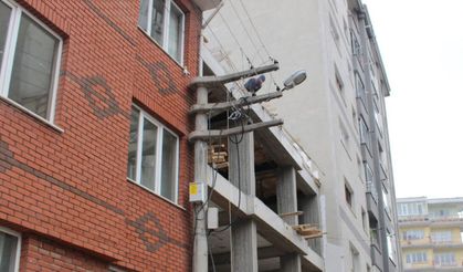 Eskişehir'de önlemsiz inşaat çalışması tepki topladı