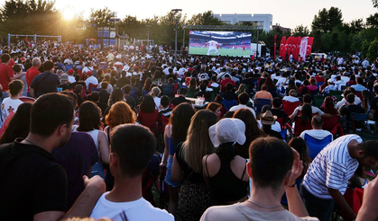 Eskişehir’de dev ekranda milli maç heyecanı yaşanacak