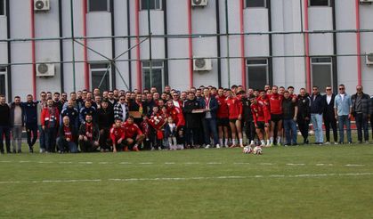 Play-Off öncesi Eskişehirspor'a moral ziyareti