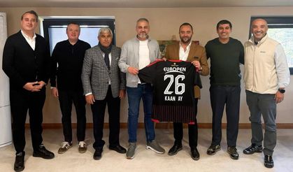 Eskişehirspor yönetiminden Kaan Ay'a ziyaret