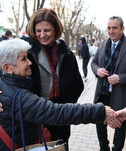Başkan Ayşe Ünlüce Eskişehirlilerin taleplerini dinledi