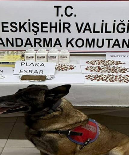 Belçika’dan getirilen yasaklı madde Eskişehir’de yakalandı!