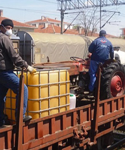 Eskişehir demiryolu güzergahında ilaçlama uyarısı
