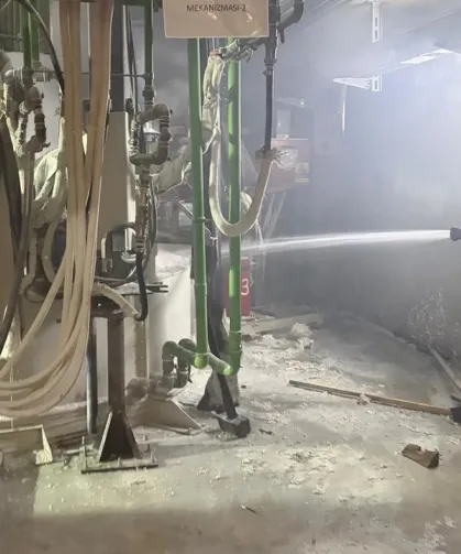 Fabrika patlamasında yaralandı: Eskişehir'de tedavi görüyor