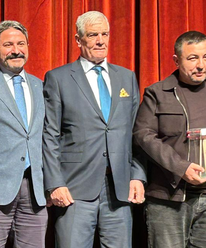 İstikbal Gazetesi muhabirlerine "Sporun Enleri" ödülü