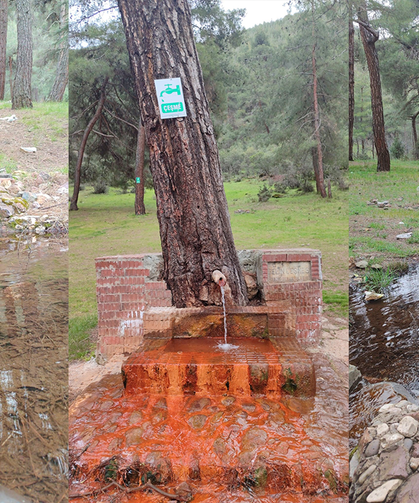 Eskişehir’de doğal maden suyu çeşmesine yoğun ilgi