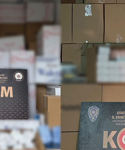 Eskişehir'de makaron operasyonu: 7 şüpheli yakalandı