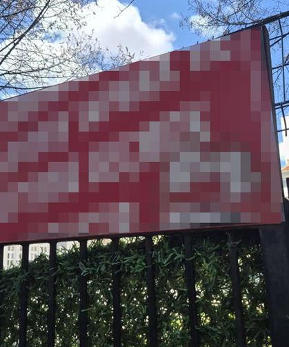 Eskişehir'de o okulda dikkat çeken 'yasak' notu