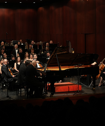 Eskişehir'de sanatseverler unutulmaz bir akşam yaşadı