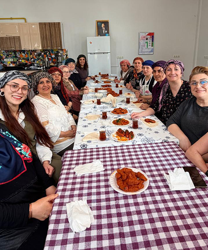 Odunpazarı'nda anneler “7 Bölge 7 Yemek” projesinde buluştu