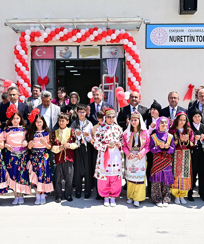 Eskişehir’de iki yeni okul hizmete açıldı