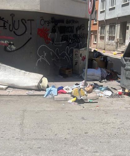 Tepebaşı’nda çöp tepkisi: Mahalle sakinleri çözüm bekliyor