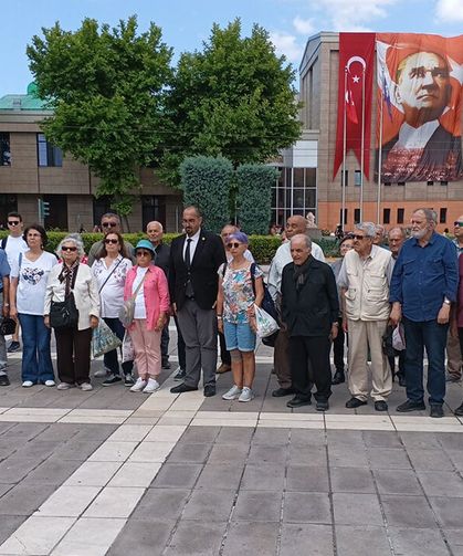 STK’lar Atatürk’ün Eskişehir’e ilk ziyaretini törenle kutladı